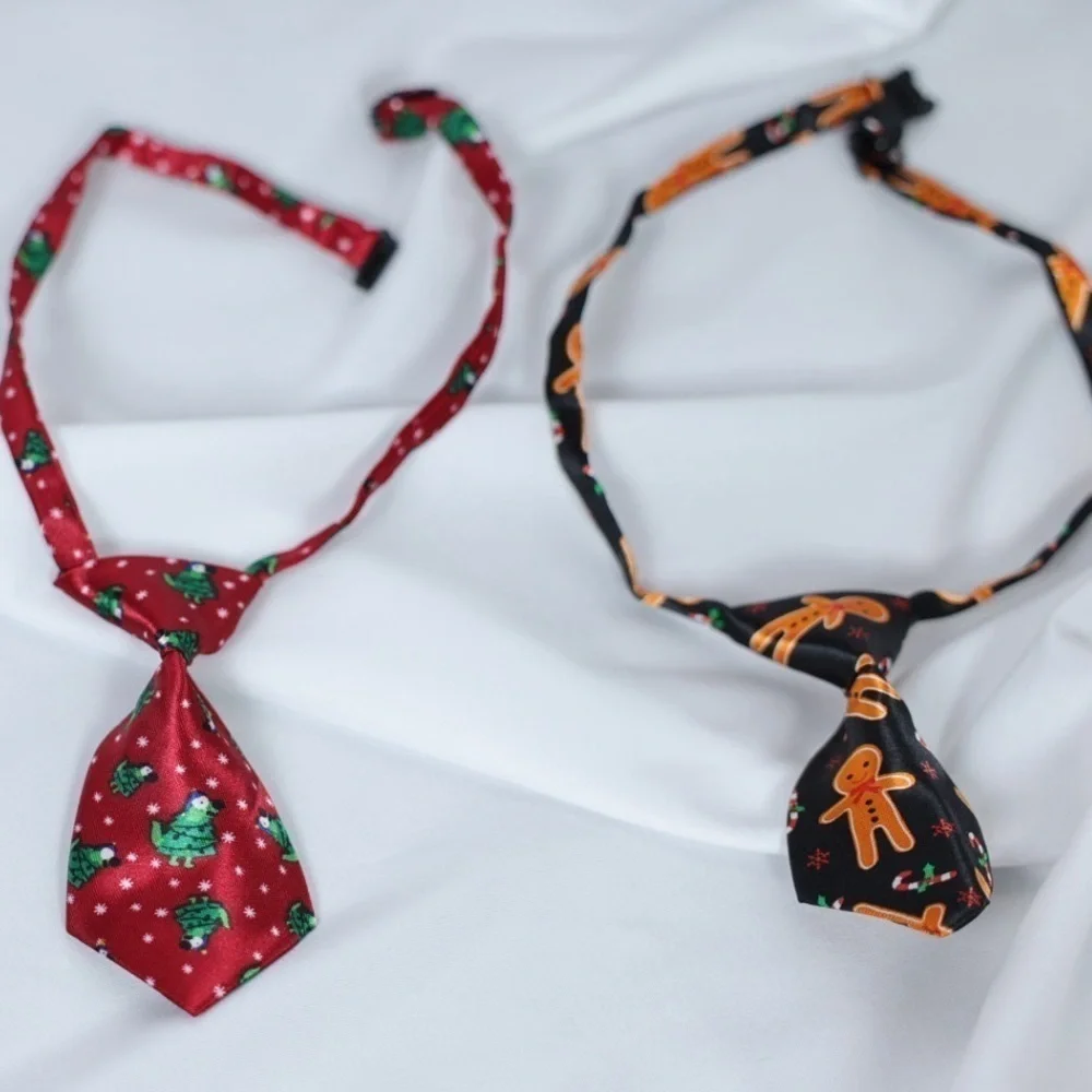 🅽🅴🆆 gingerbread Xmas festive Christmas holiday adjustable dog cat pet ties